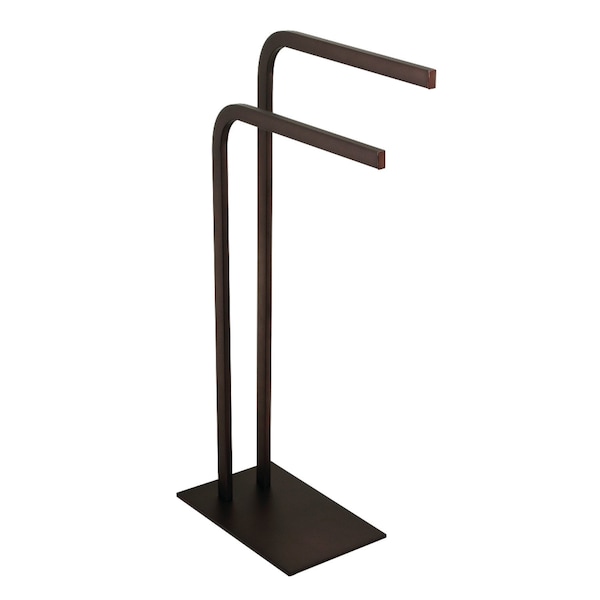 SCC8005 Edenscape Pedestal Dual Towel Rack, Oil Rubbed Bronze
